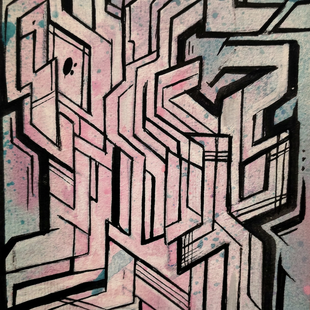 Détail de la peinture