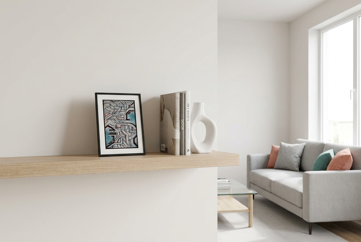 Mise en situation dans un décor contemporain