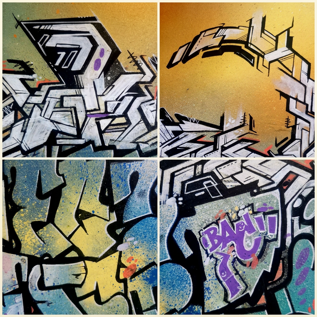 Planche de détails de la collaboration RECIDIVISTM et IPNSONE